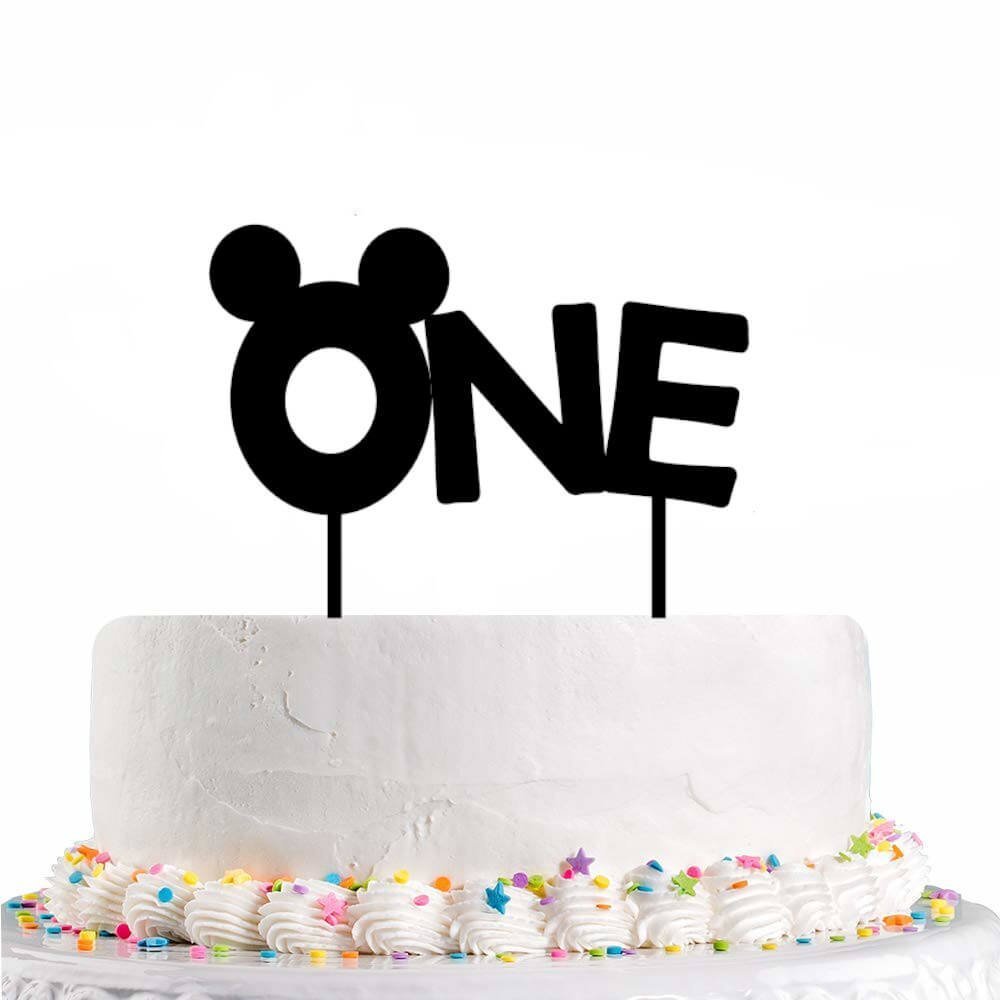 MICKY-MOUSEONE.jpg Mickey Mouse One Cake Topper