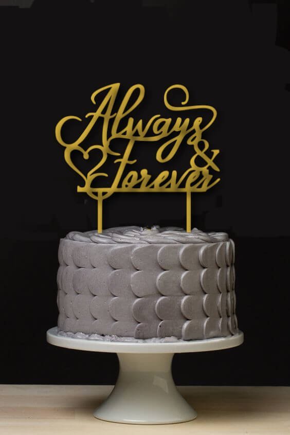 always-and-forever.jpg Always and Forever Cake Topper