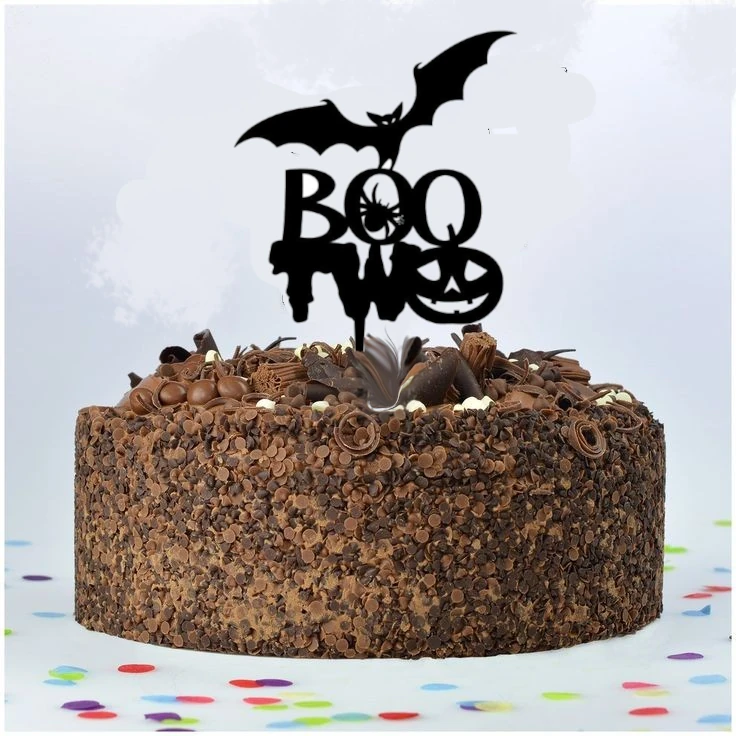 Boo 2 Topper for Second Birthday Cake