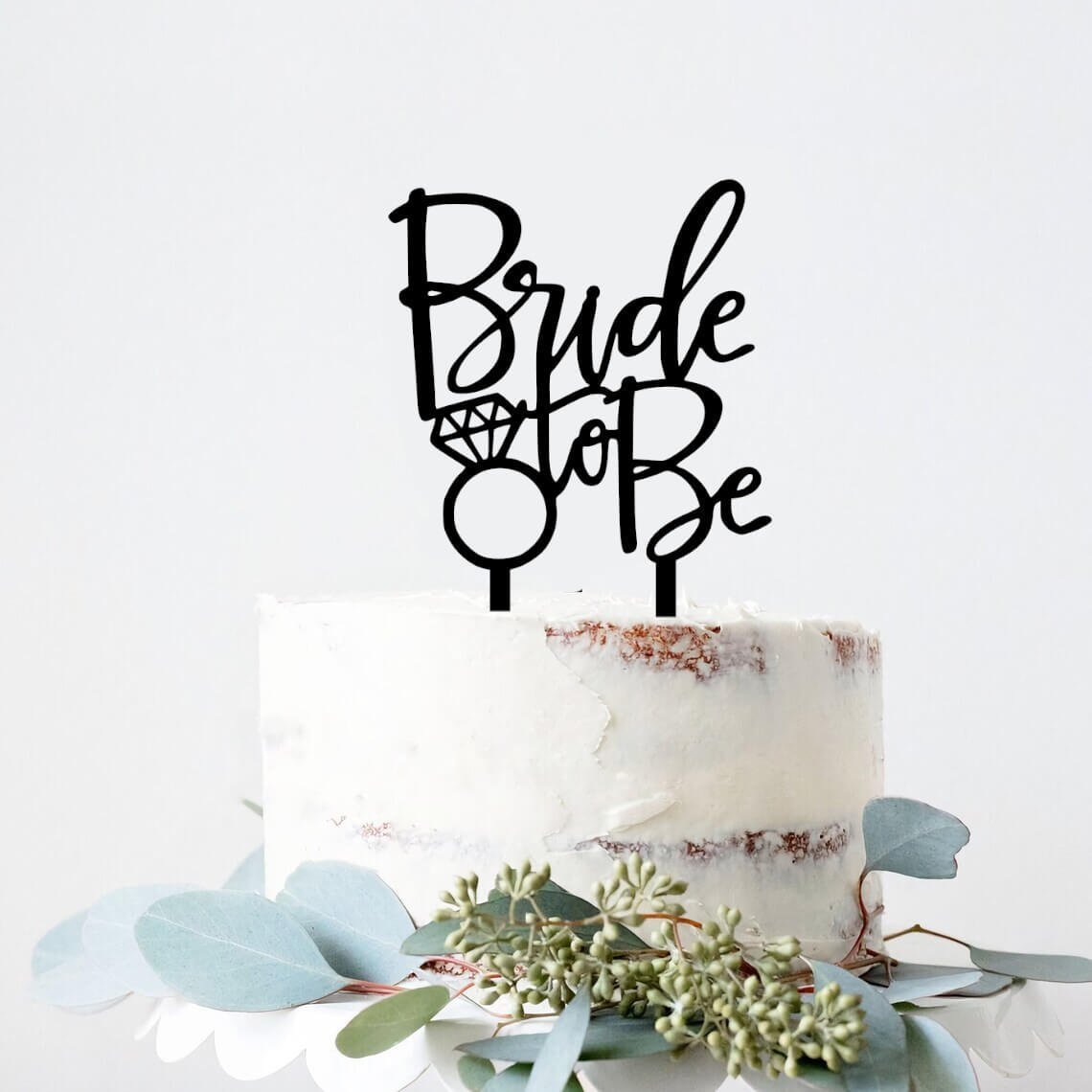 Bride to be Cake Topper