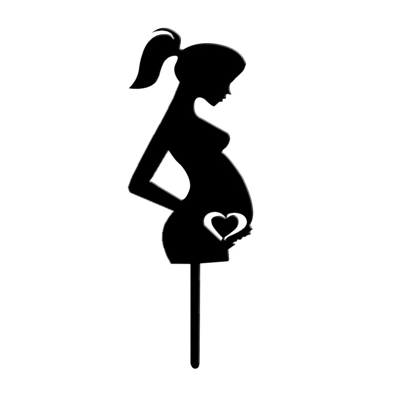 cake-topper-pregnant-woman.webp Pregnant Woman Cake Topper