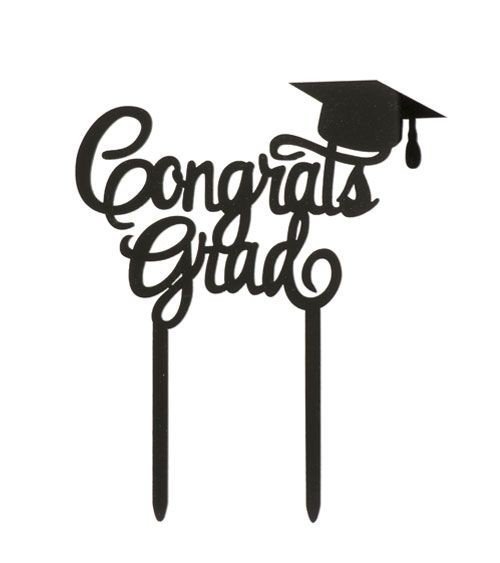 Congrats grad Cake Topper