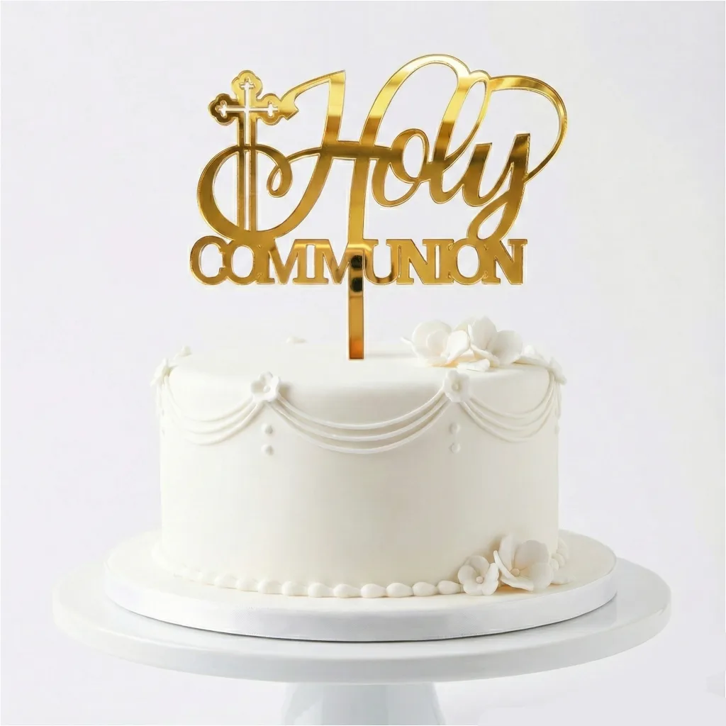 Holy Communion Cake Topper