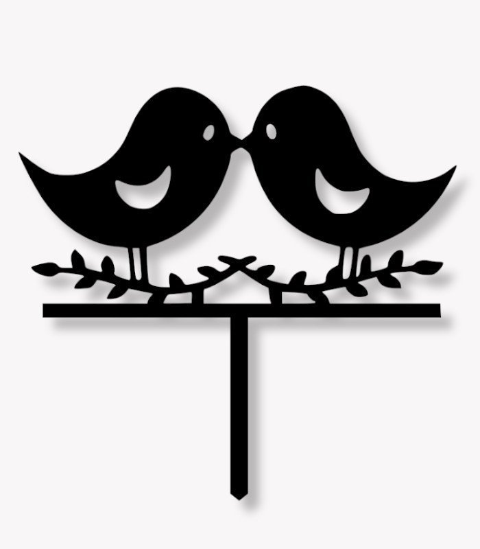 Love Birds Cake Topper