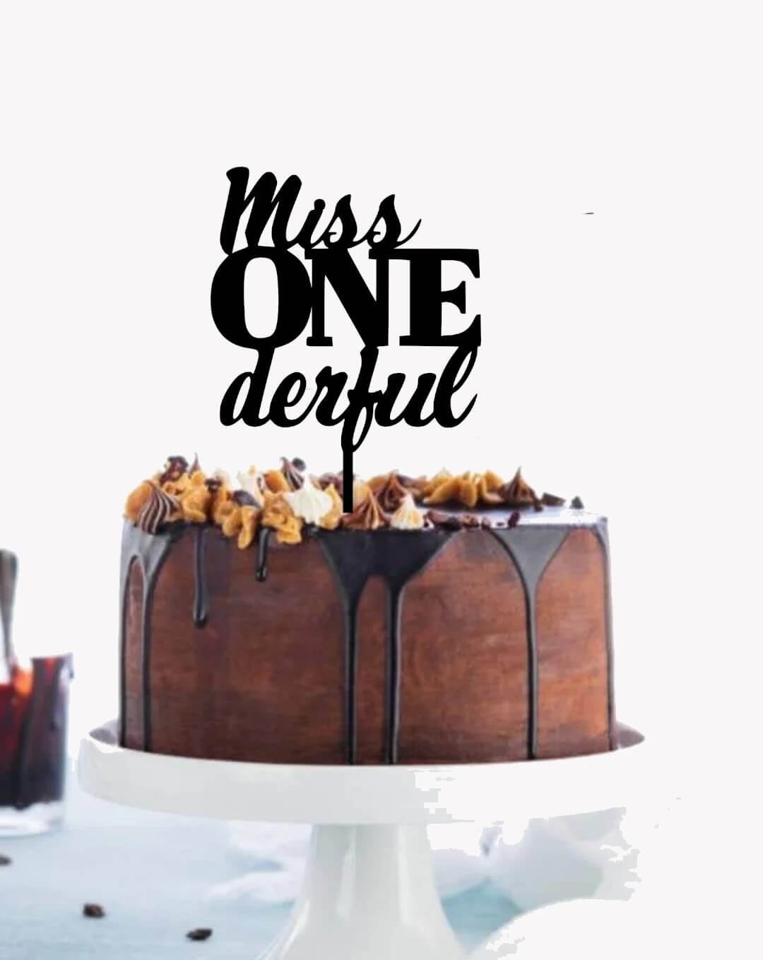 Miss Onederful Cake Topper