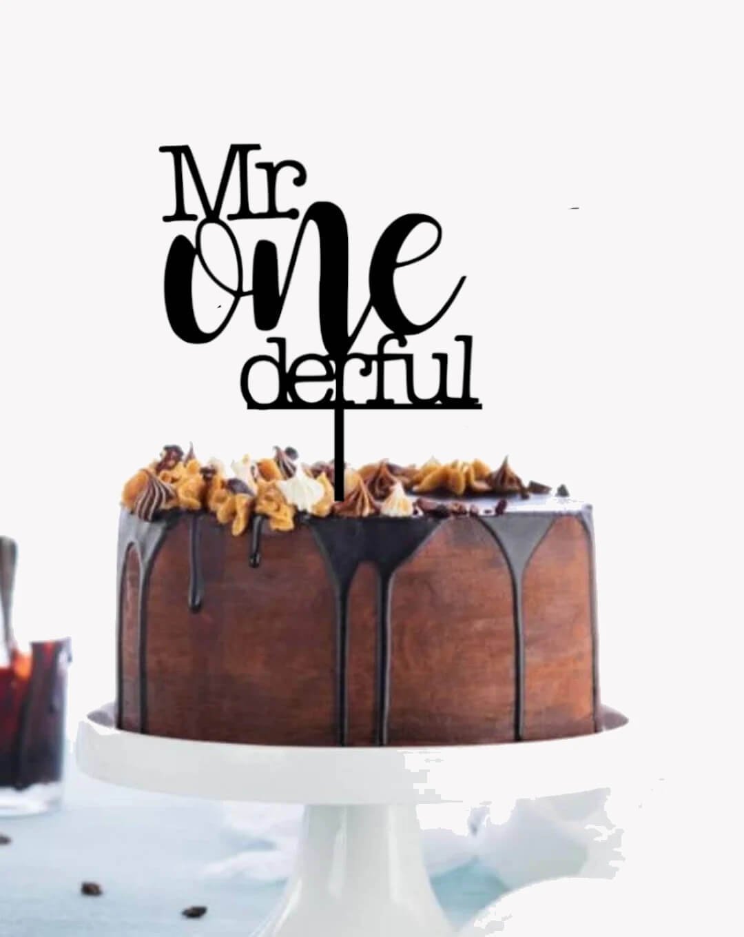 Mr Onederful Cake Topper