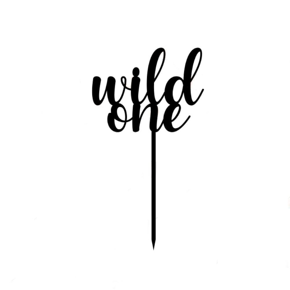 Wild One Cake Topper for first Birthday Decoration