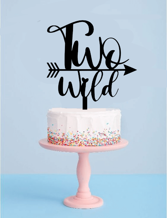 two-wild-cake-topper Two wild cake topper