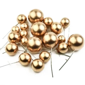 Gold Faux balls
